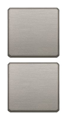 VIMAR SPA VIW22751.0.11 DUE TASTI FLAT NO SIMBOLI NICHEL