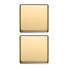 VIMAR SPA - VIW22751.0.82 Due tasti Flat no simboli oro