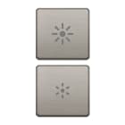 VIMAR SPA VIW22751.3.11 DUE TASTI FLAT DIMMER NICHEL