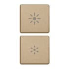 VIMAR SPA VIW22751.3.88 DUE TASTI FLAT DIMMER ORO SATINATO
