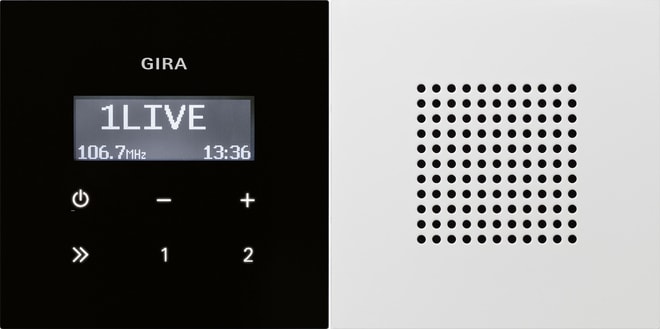 GIRA - GIR2280112 RADIO RDS IN ALTOPARL.