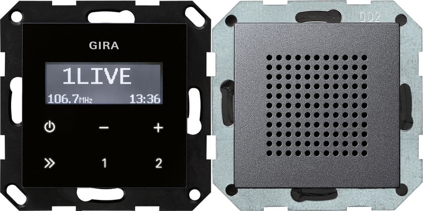 GIRA - GGI228028 UP-Radio RDS Lautsprecher System 55 Anth