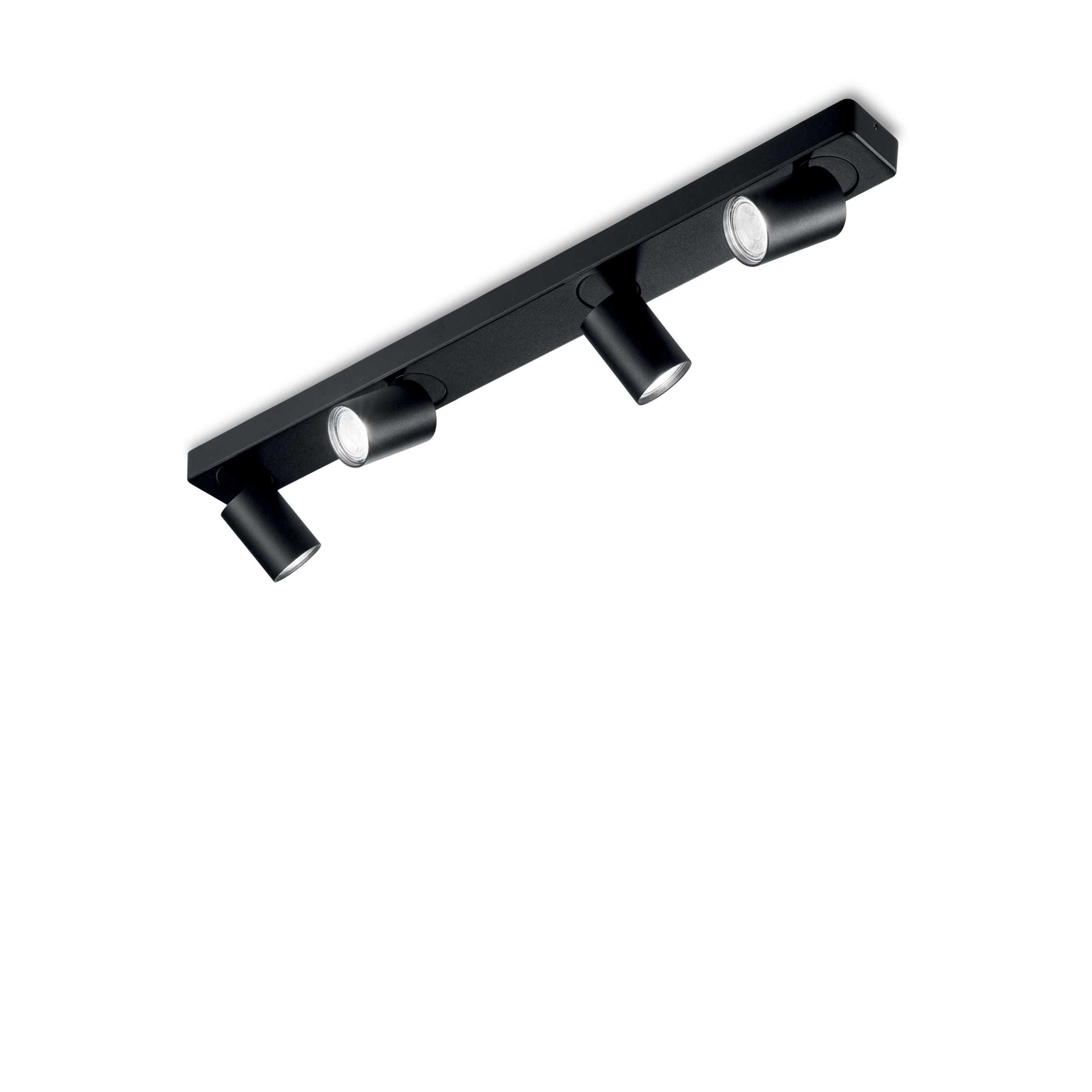 IDEAL LUX SRL IUX229072 RUDY PL4 ROUND NERO