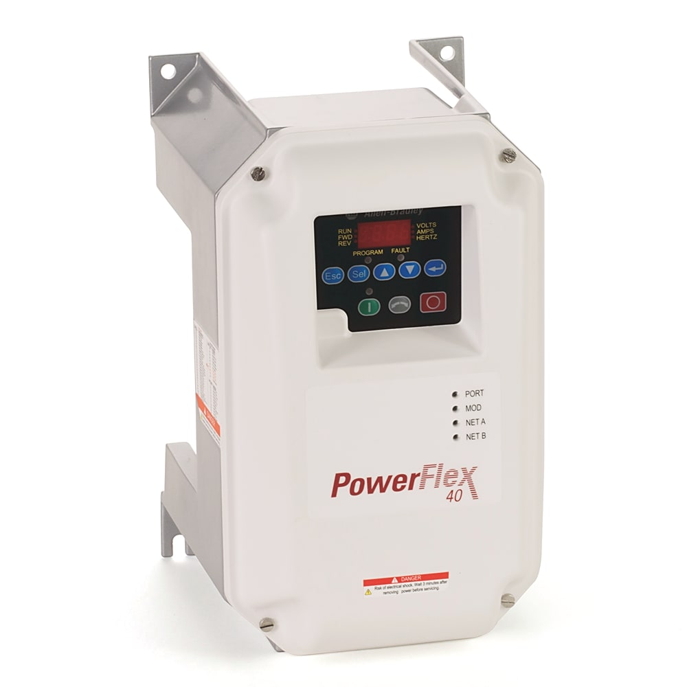 ROCKWELL AUTOMATION RCK22B-D6P0C104 POWERFLEX 40- 2.2 KW (3 HP) AC DRIVE
