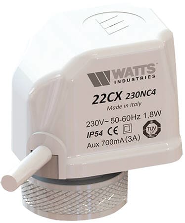 WATTS INDUSTRIES ITA WAT22CX24NA2 ATTUATORE 22CX 24V NA 2 IP54