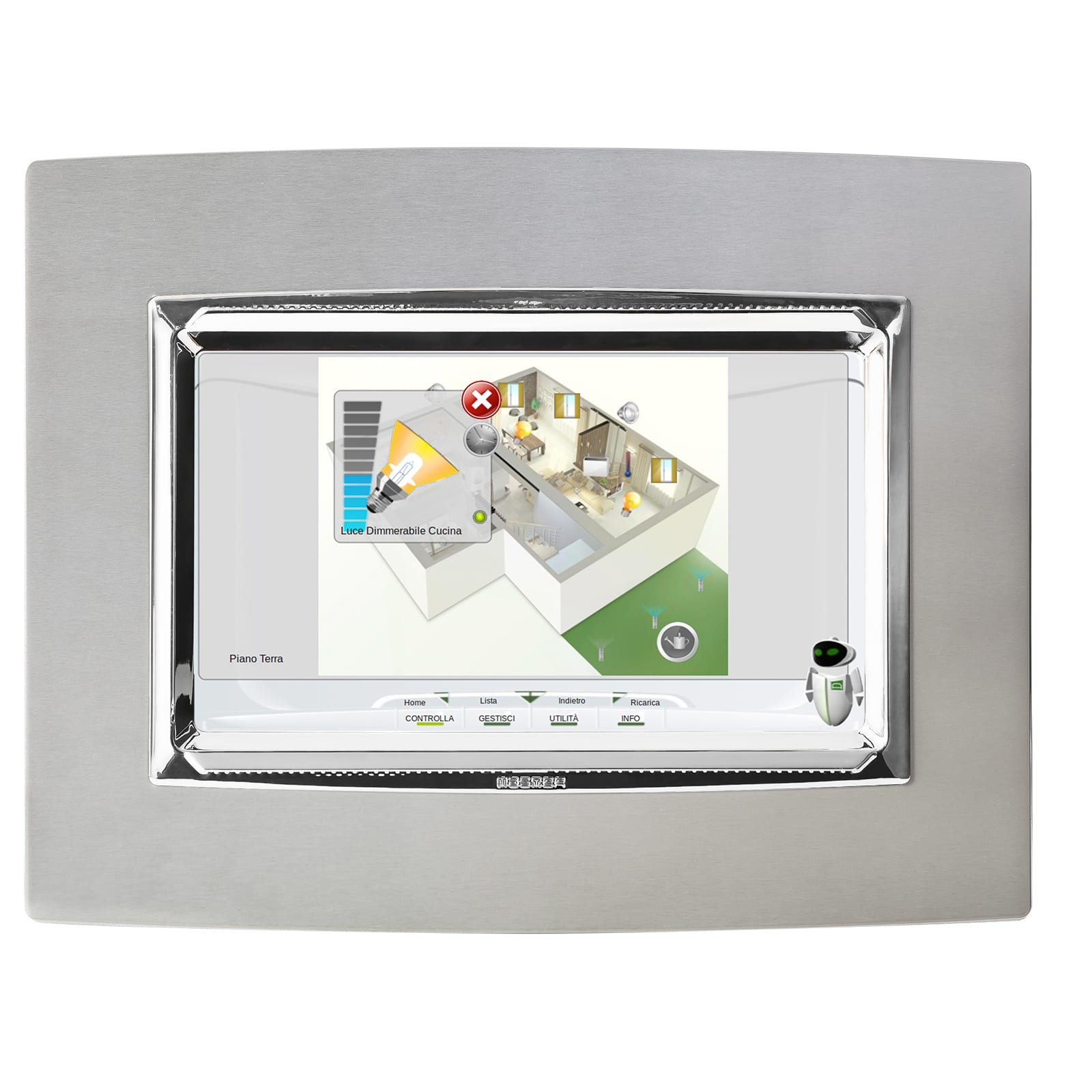 MASTER SRL MST22HTV65 PLACCA ALLUMINIO TOUCH SCREEN TOSCA 2