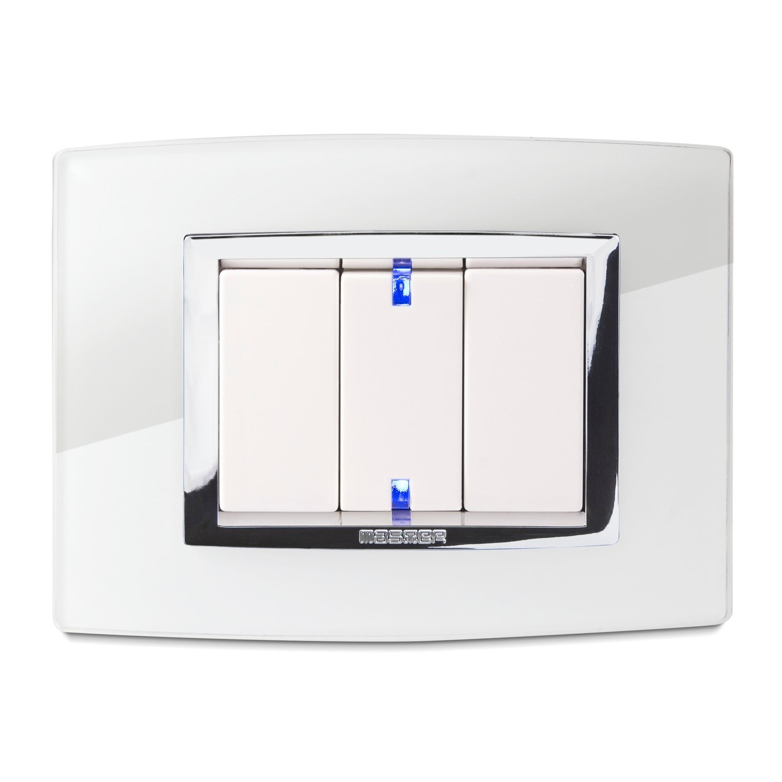MASTER SRL MST22VBS103 PLACCA VETRO BIANCO 3P. VITRA