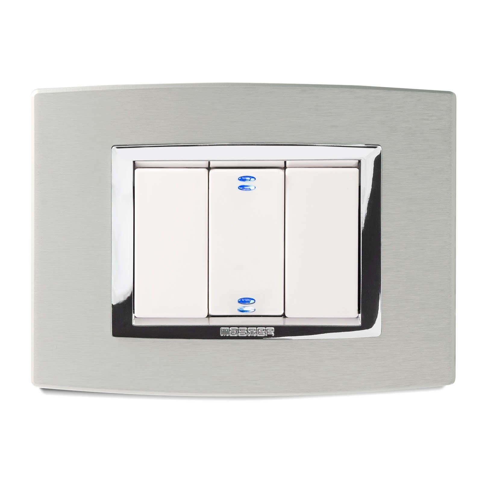 MASTER SRL - MST22VBS653 PLACCA ALLUMINIO NATURALE 3P. VITRA