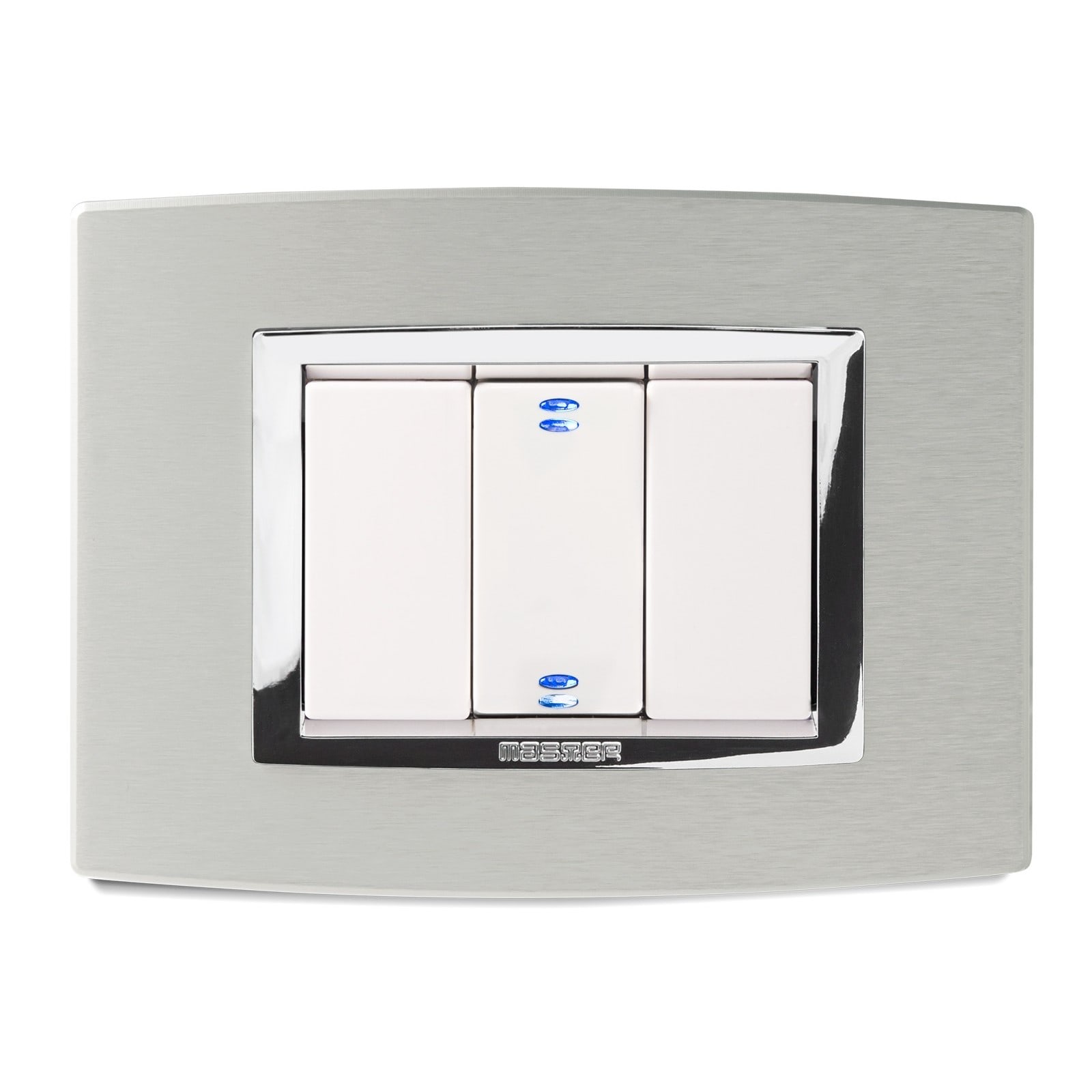 MASTER SRL - MST22VBS653 PLACCA ALLUMINIO NATURALE 3P. VITRA