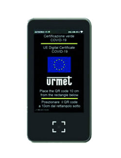 URMET SPA - UTD1099/812 PANNELLO LETTURA GREEN PASS
