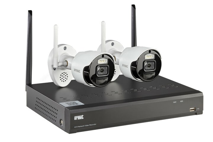 URMET SPA UTD1098/820 KIT WIFI 2M 8CH