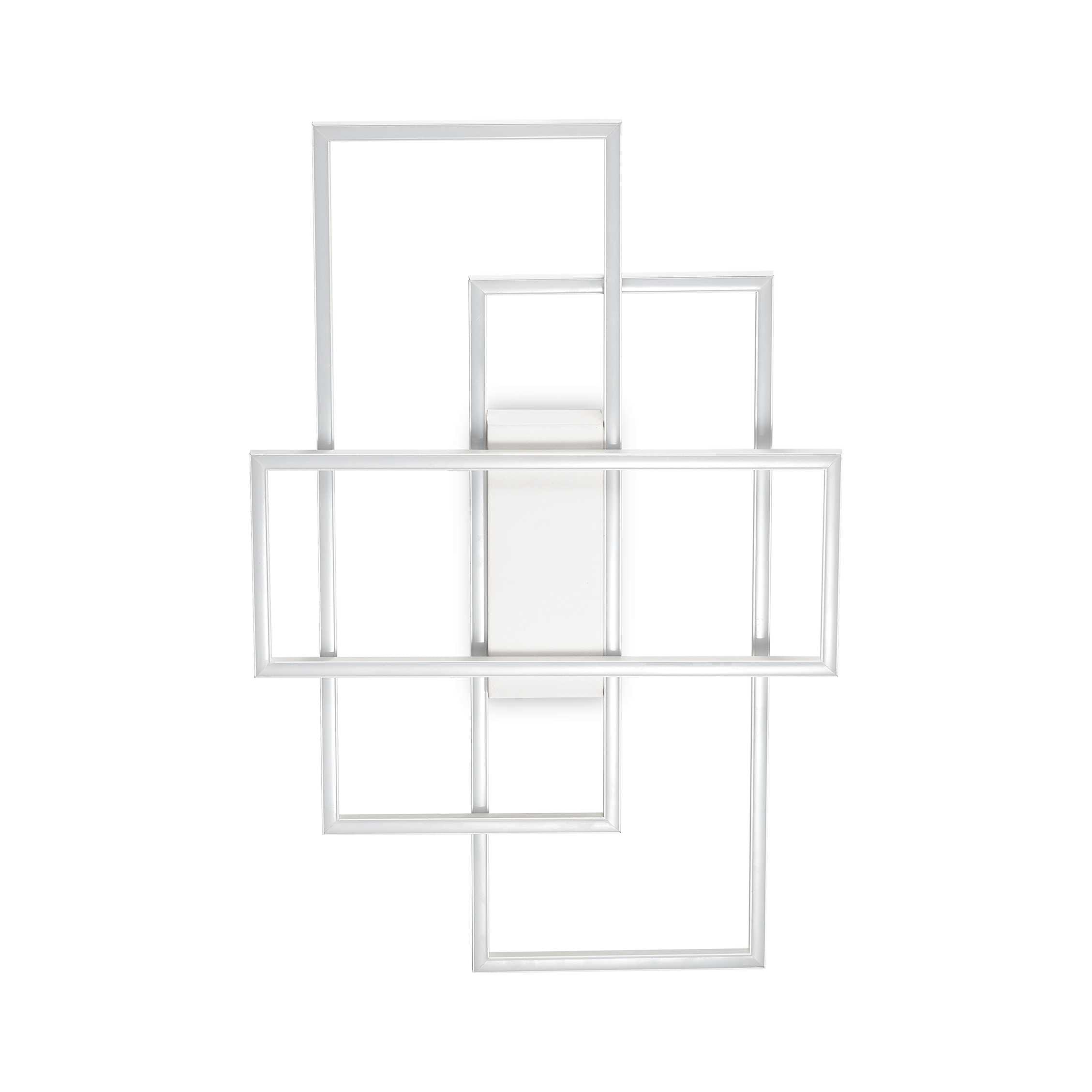 IDEAL LUX SRL IUX230726 FRAME PL RETTANGOLO BIANCO 3000K