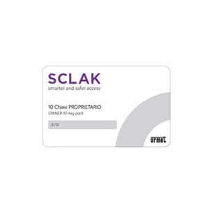 URMET SPA - UTD1086/210 LICENZA 10 CHIAVI PROPRIETARIO