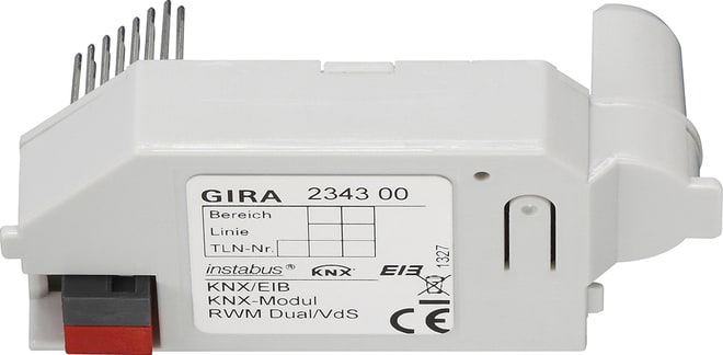 GIRA - GIR234300 MODULO KNX AVVIS.FUMO DUAL