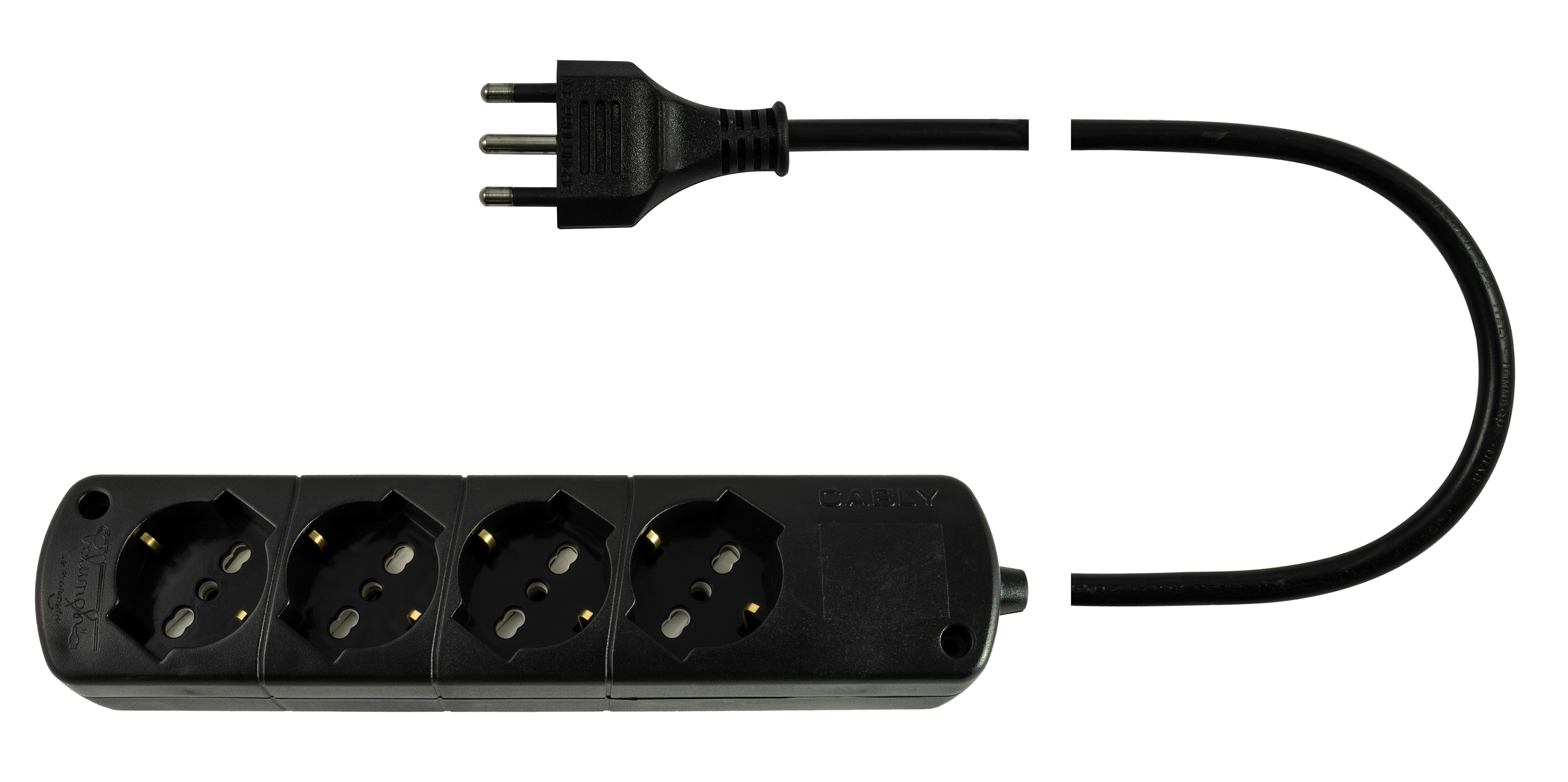 LE PROLUNGHE SAS PRG234/N CABLY U.4U S/INT 3G1.50 SP16A MT.1.50 NE