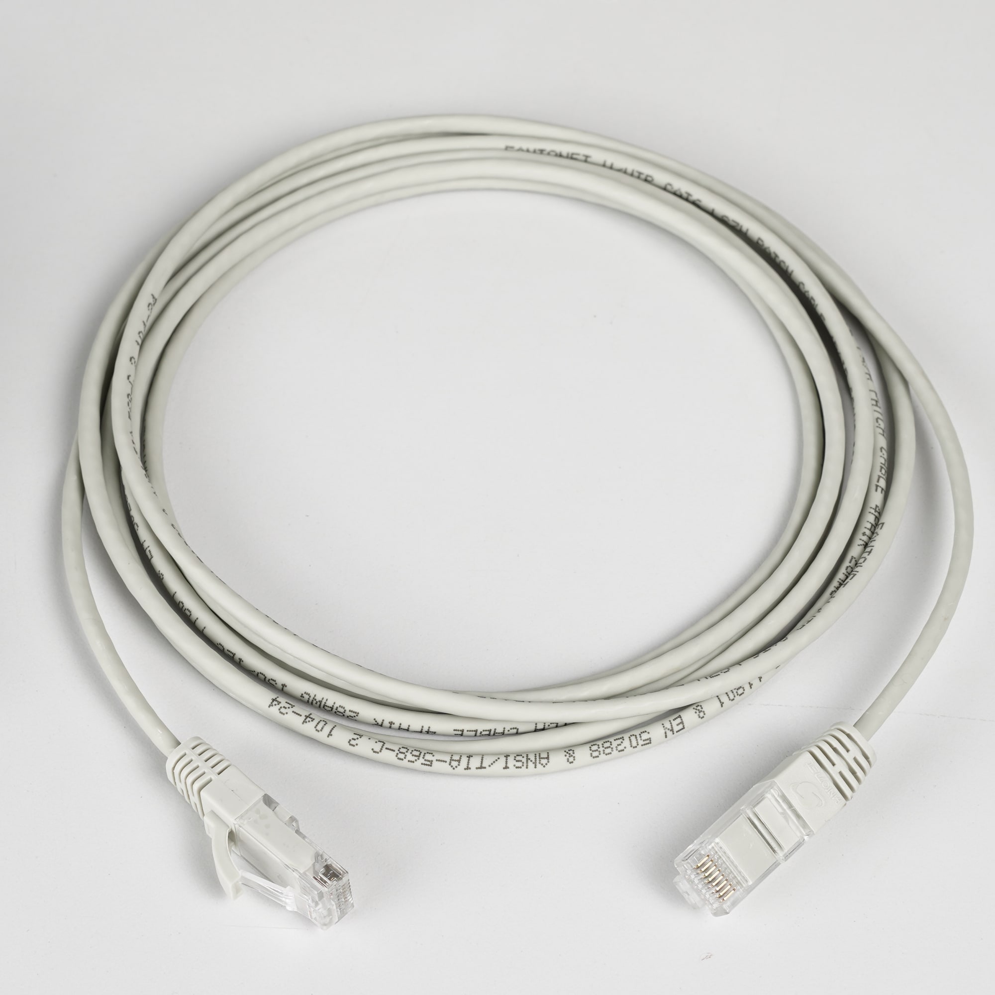 FANTON SRL FME23539SS CAVO 5M RJ45 CAT.6A U/UTP SLIM GR