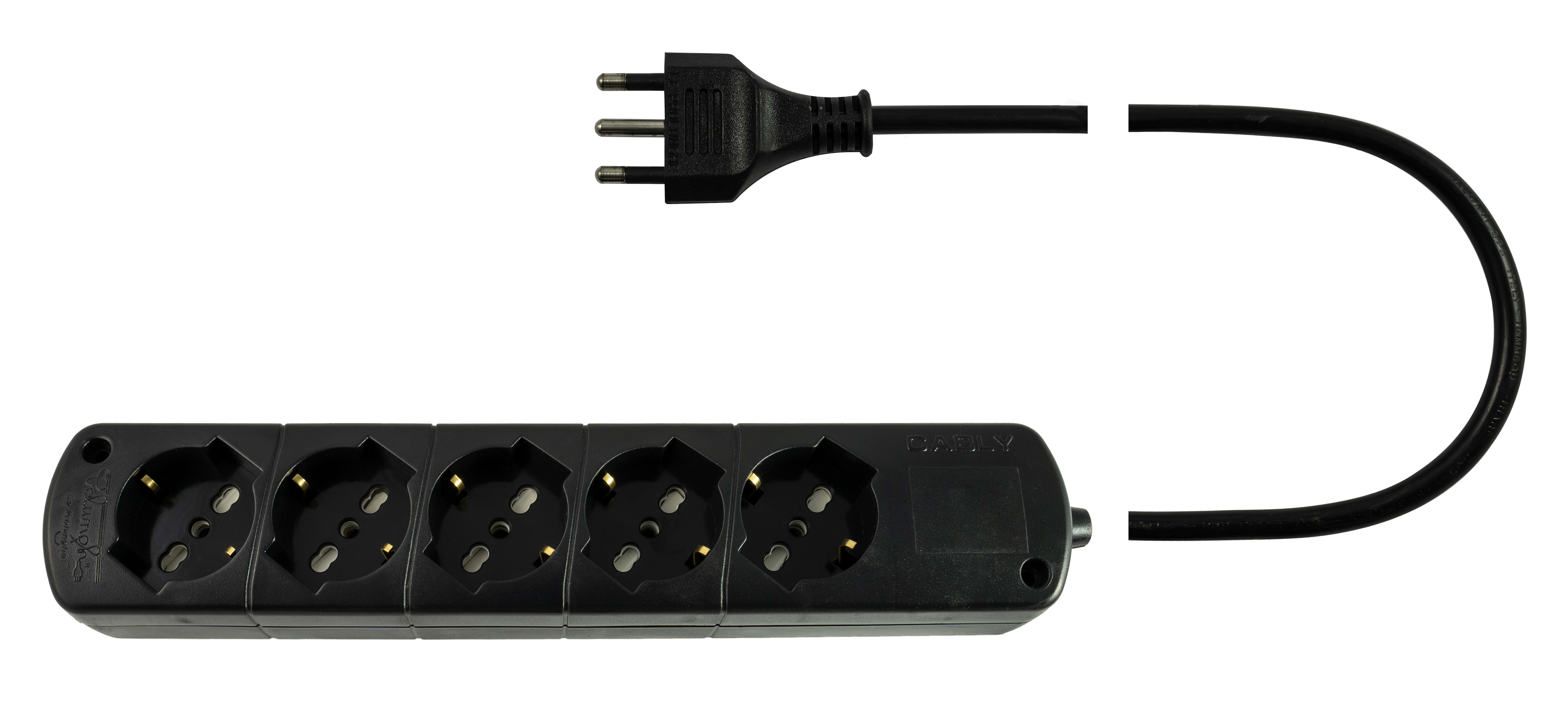 LE PROLUNGHE SAS PRG235/3-N CABLY U.5U S/INT 3G1.50 SP16A MT.3 NE