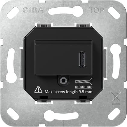 GIRA GIR236300 TENSIONE ALIM. USB PD 1-M TIPO C 65 W