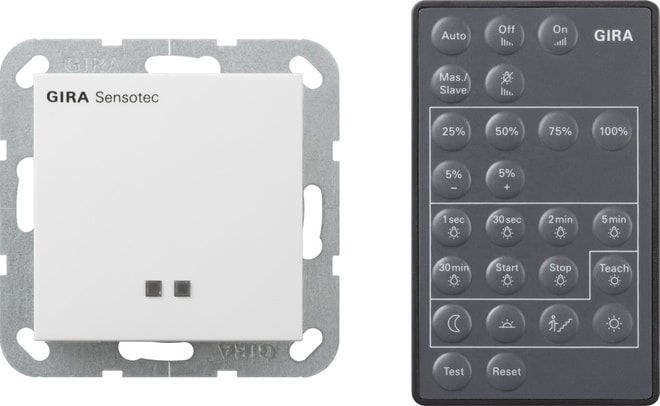 GIRA - GIR236603 Sensotec + Fernbedienung System 55 Reinw
