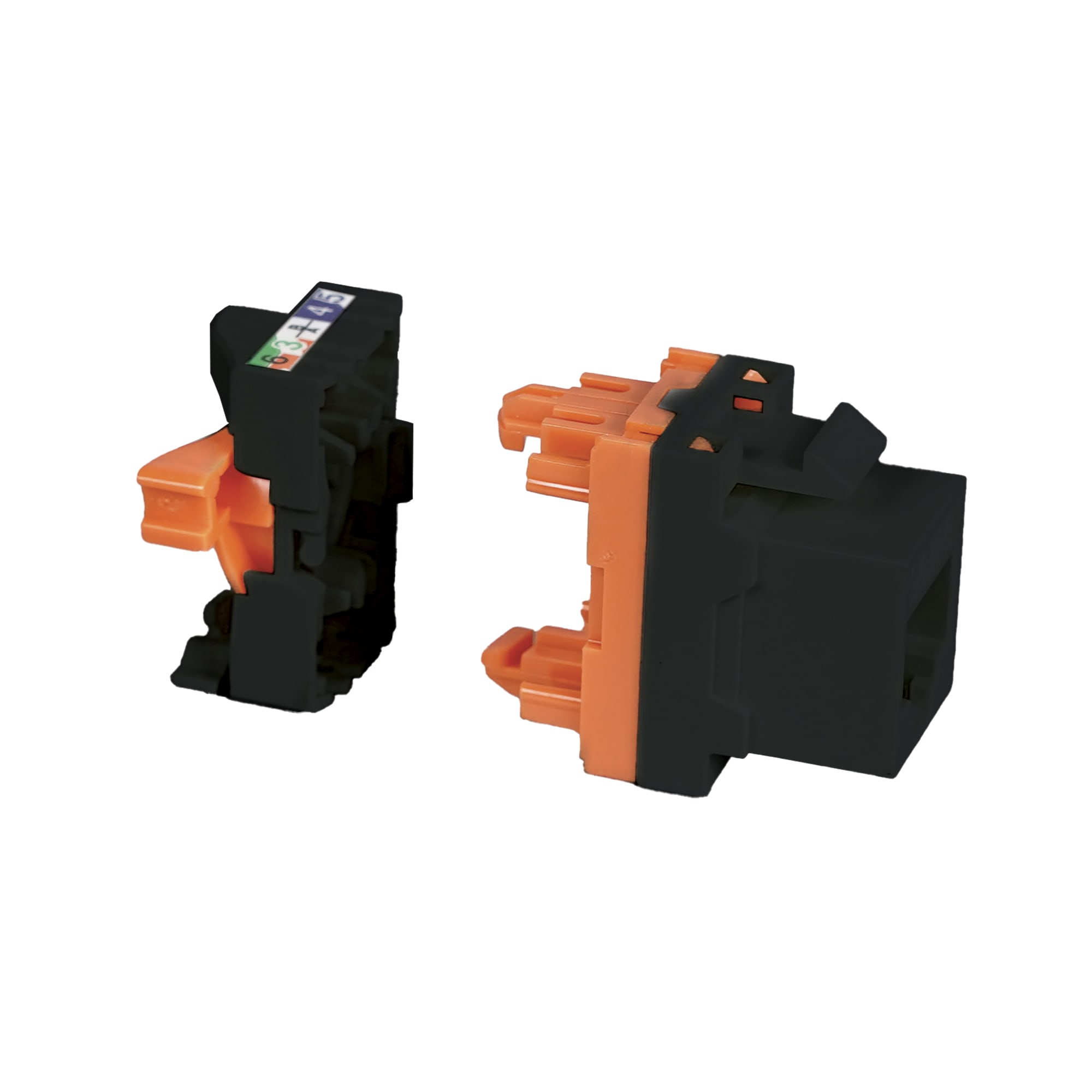 FANTON SRL FME237173 PRESA RJ45 CAT.6A UTP 180° TOOLLESSRT.NE