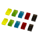 FANTON SRL - FME23720KC KIT 10 PLUG RJ45 CAT.5E UTP COLORATI