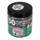 FANTON SRL FME23729PB KIT 50 PLUG RJ45 CAT.6 FTP PAS.+10C/PL
