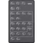GIRA - GIR237300 IR-Fernbedienung PIR 3 Zubehor