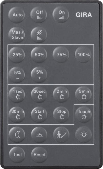 GIRA - GIR237300 TELECOMANDO PIR 3 ACCESSORI