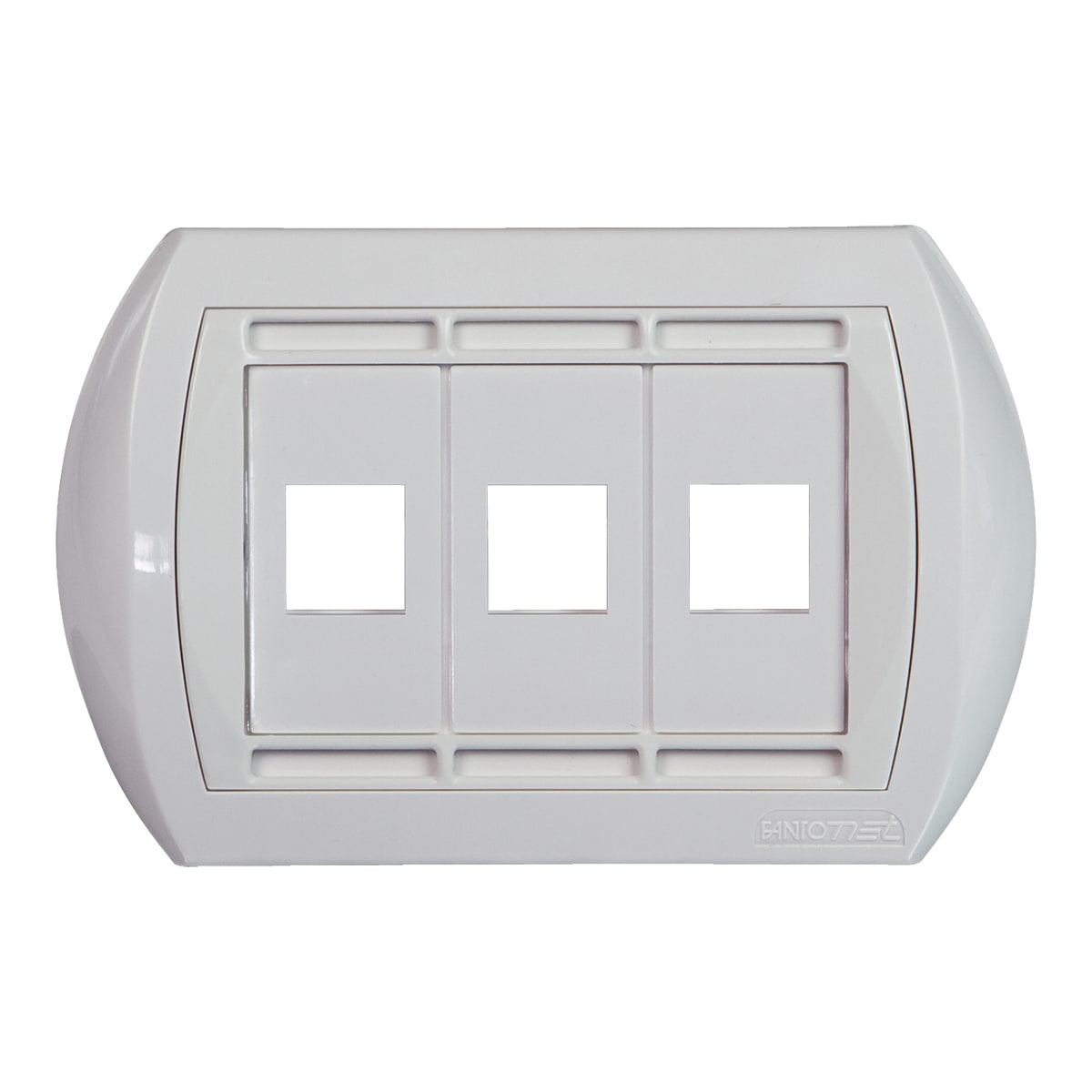FANTON SRL FME23952 PLACCA 3 USCITE AGGANCIO KEYSTONE-NEW BI