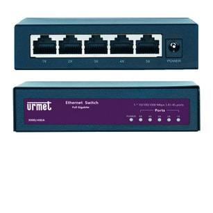 URMET SPA UTD3000/400A SWITCH 5 PORTE 10/100/1000