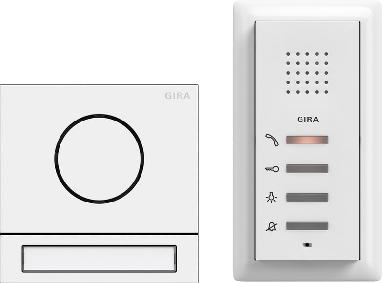 GIRA - GGI2406902 PACCHETTO UNIFAMIL. AUDIO SYSTEM 106 BNC