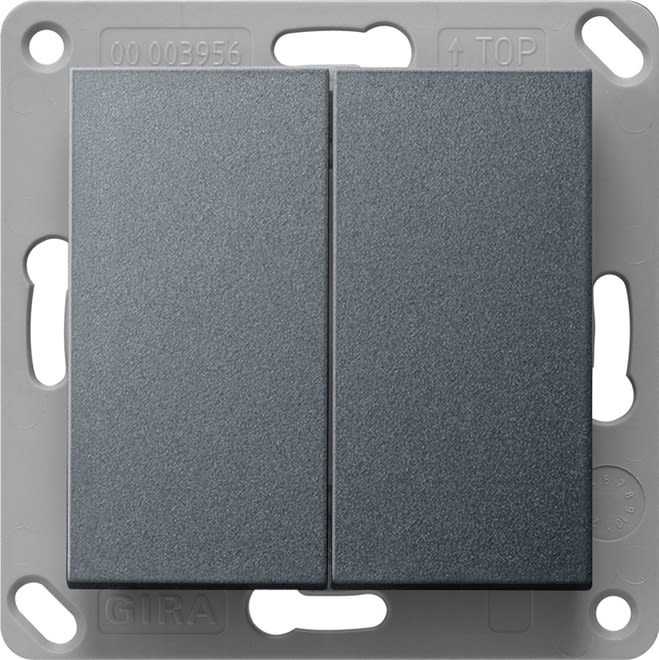 GIRA - GIR242228 EnOcean Funk Wandsender 2f System 55 Ant