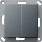 GIRA - GIR242228 EnOcean Funk Wandsender 2f System 55 Ant