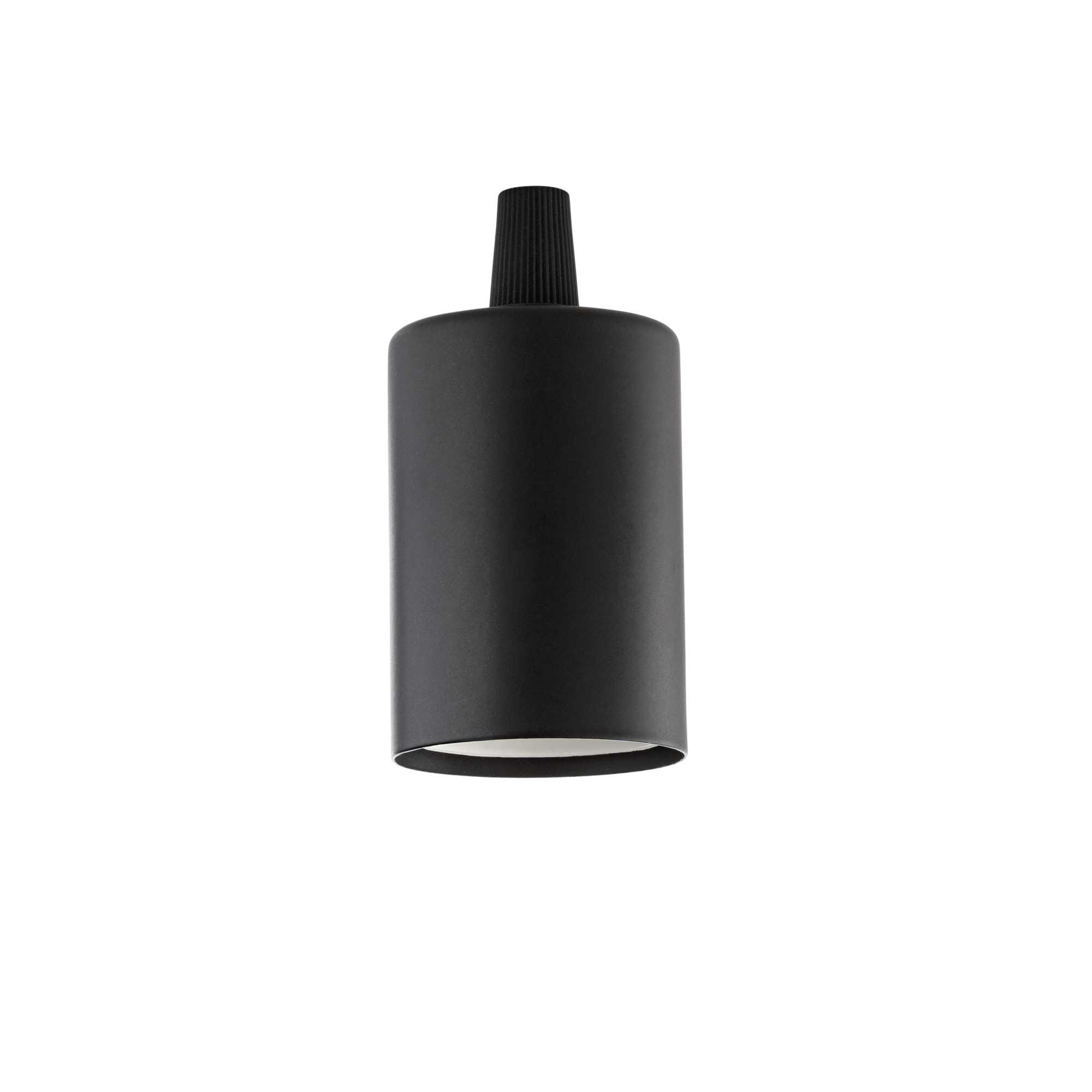 IDEAL LUX SRL IUX242576 PORTALAMPADA E27 LISCIO NERO