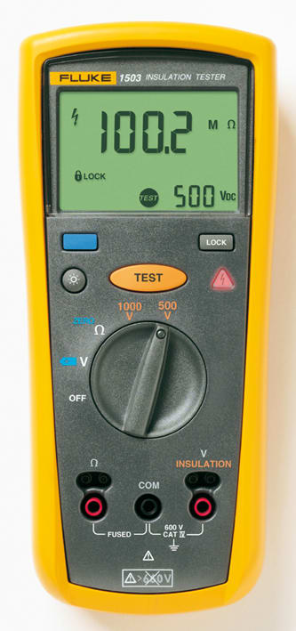 FLUKE ITALIA SRL FLK2427883 1503 TESTER ISOLAM, 500/1000V, 2GOHM