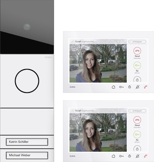 GIRA - GIR2432902 PACCHETTO BIFAMIL. VIDEOCIT.INT.SI 7