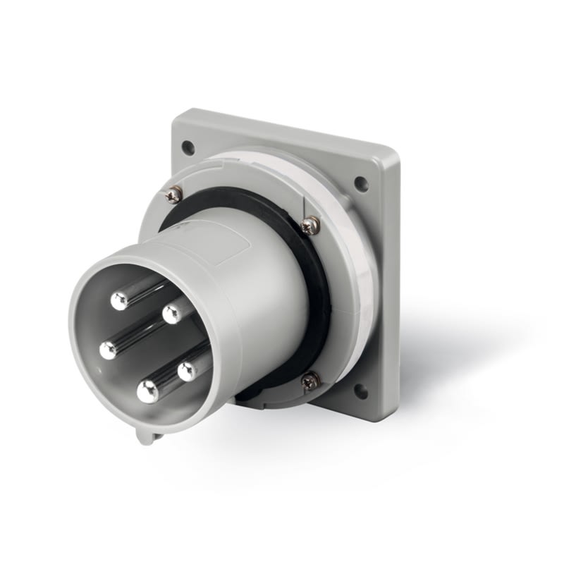 SCAME PARRE SPA - SCA243.63934 SPINA DA INCASSO 63A 2P+T 3h IP44/IP54