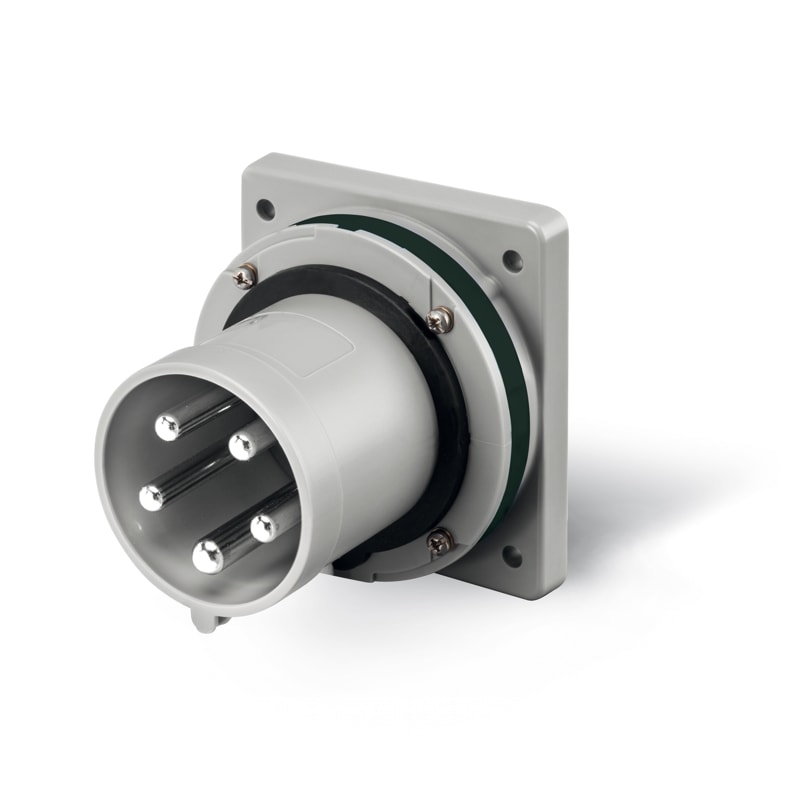 SCAME PARRE SPA - SCA243.63967 SPINA DA INCASSO 63A 3P+T 5h IP44/IP54