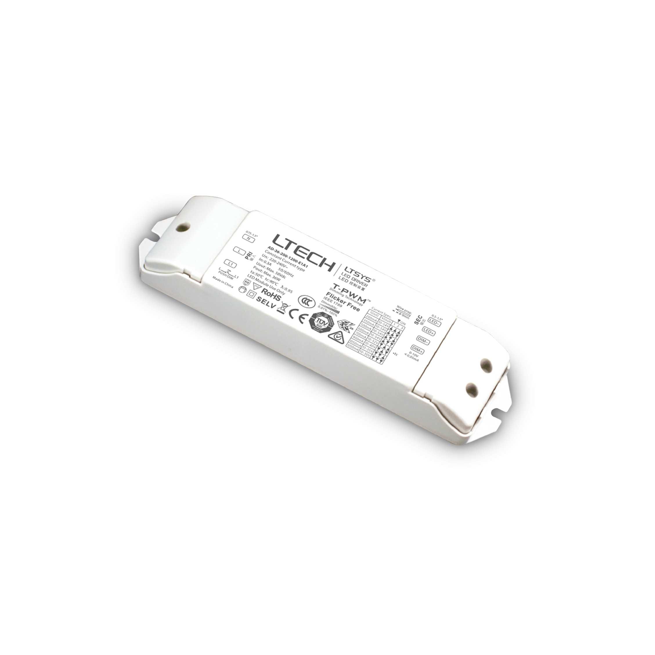 IDEAL LUX SRL IUX243993 NOVA DRIVER 1-10V/PUSH 15W 300MA