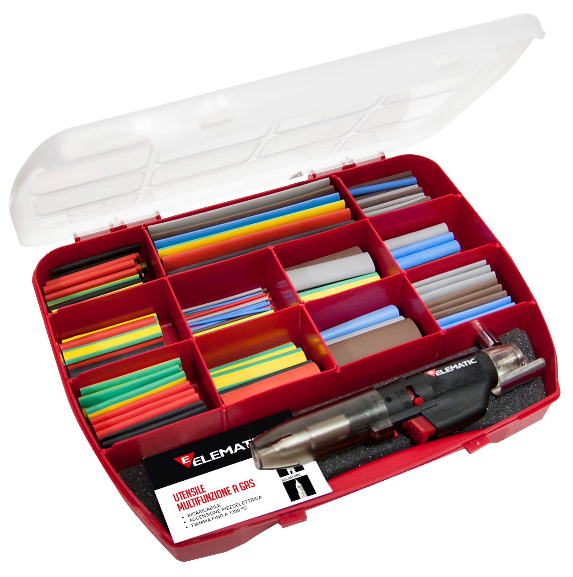 ELEMATIC SPIT - ITP12235001 ASSORTIBOX ET301+RISCALDATORE GAS