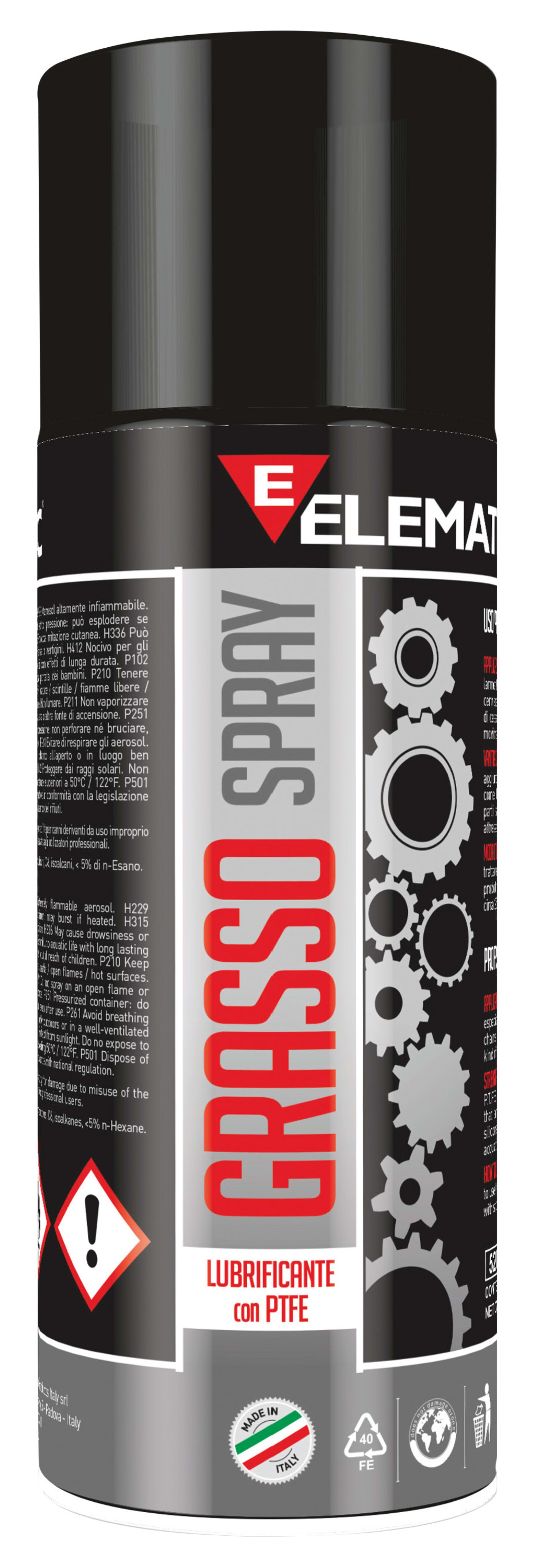 ELEMATIC SPIT ITP8242001 SPRAY GRASSO UNIVERSALE LUBRIFICANTE BIA