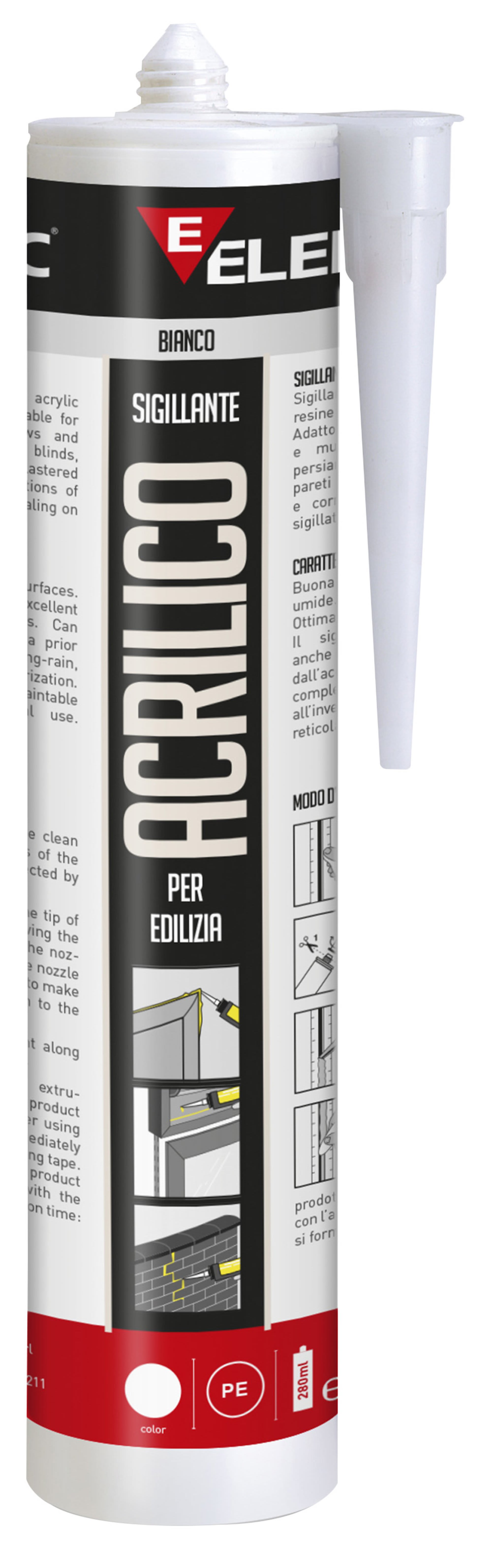 ELEMATIC SPIT - ITP8708236 SIGILLANTE ACRILICO BIANCO