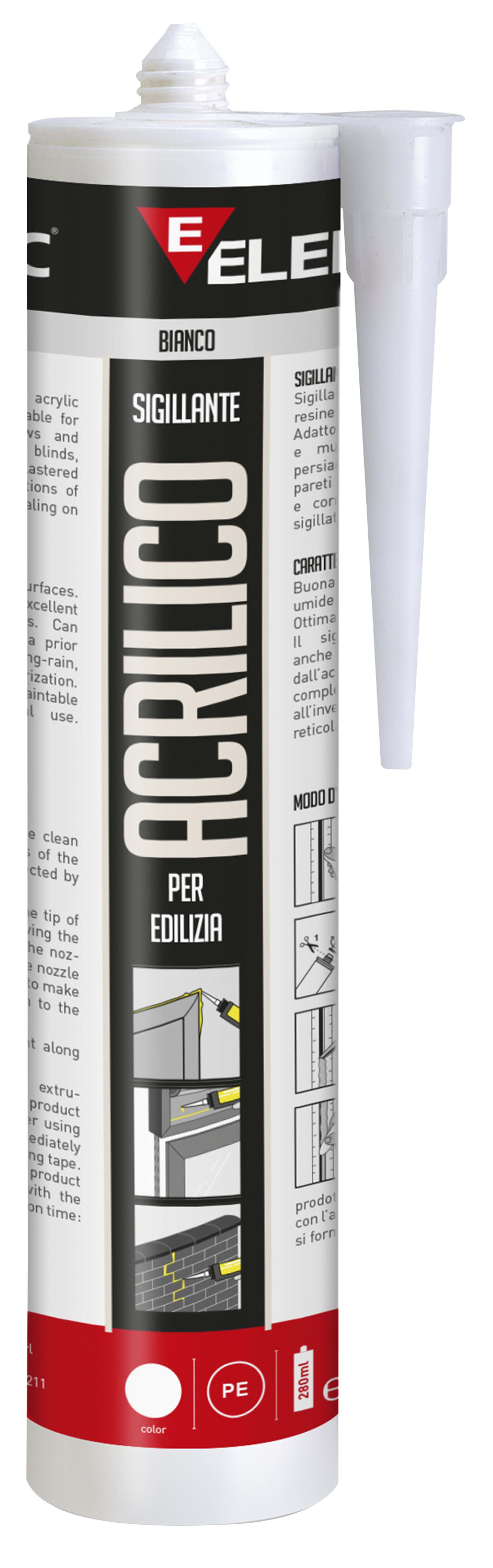 ELEMATIC SPIT - ITP8708236 SIGILLANTE ACRILICO BIANCO