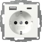 GIRA GGI245927 SCHUKO SP ALIM.TENS.USB 2-C TIPO A/C SYS