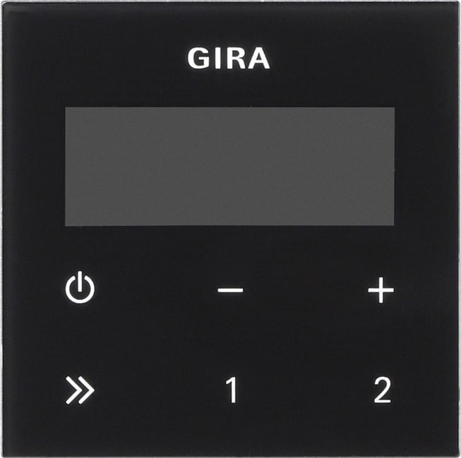 GIRA GIR248005 Bedienaufs. UP-Radio RDS System 55 Schwa