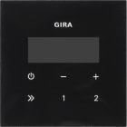 GIRA GGI248100 Bedienaufs. UP-Radio RDS Flachenschalter