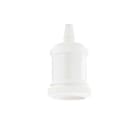 IDEAL LUX SRL - IUX249186 PORTALAMPADA E27 GHIERA BIANCO