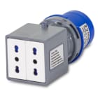 MASTER SRL MST24AD1003 AD.IND.SP.2P+T 16A+2PR.BIV.2P+T 16A