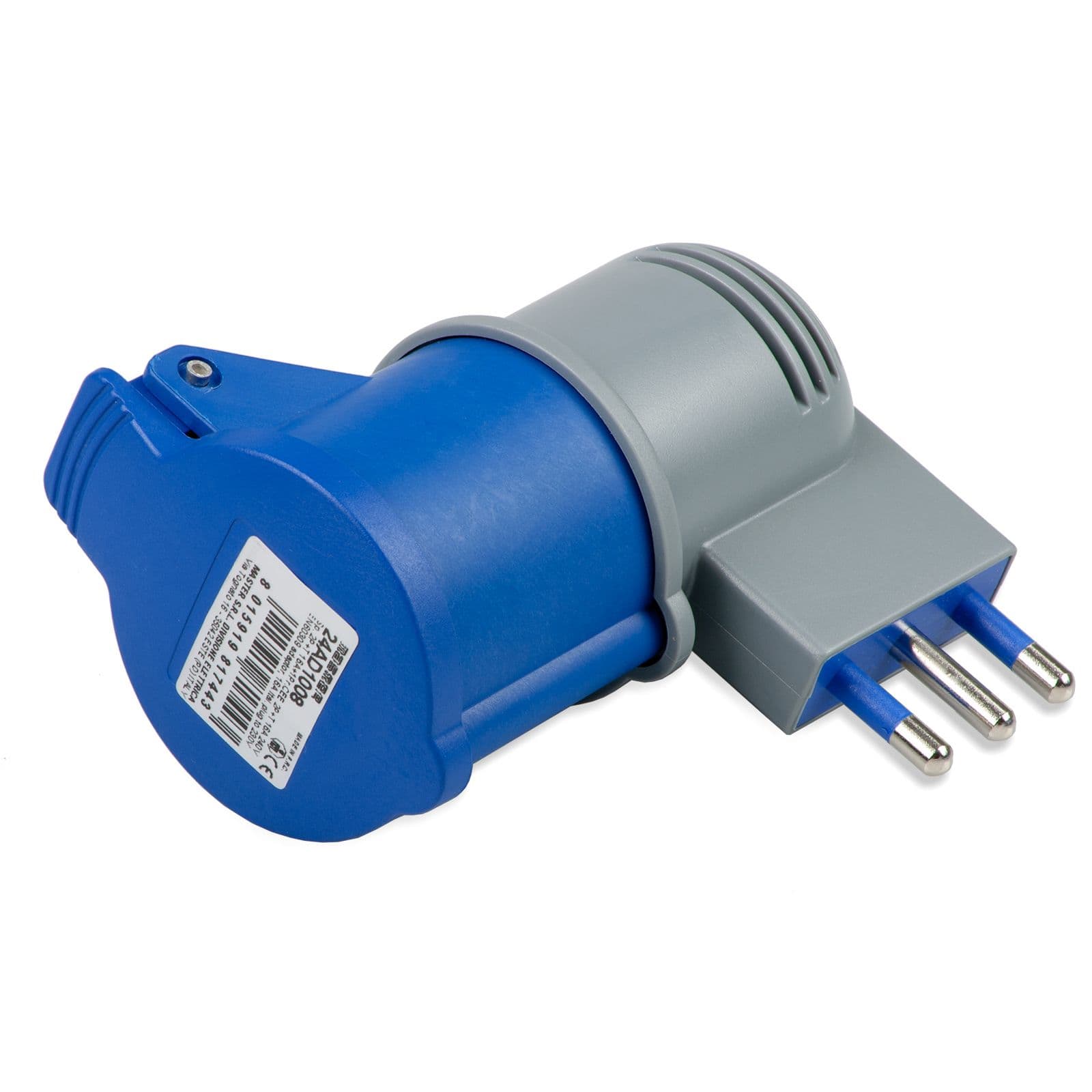 MASTER SRL - MST24AD1008 SP. 2P+T 16A+1PR.CEE 2P+T 16A 240V