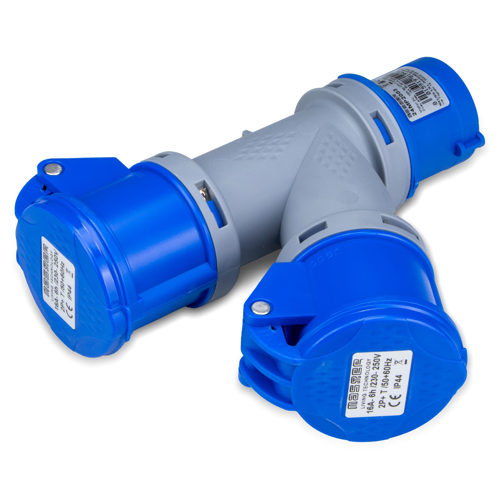 MASTER SRL MST24MP2003 MOLTIPL.2U.16A SP.2P+T 240V IP44